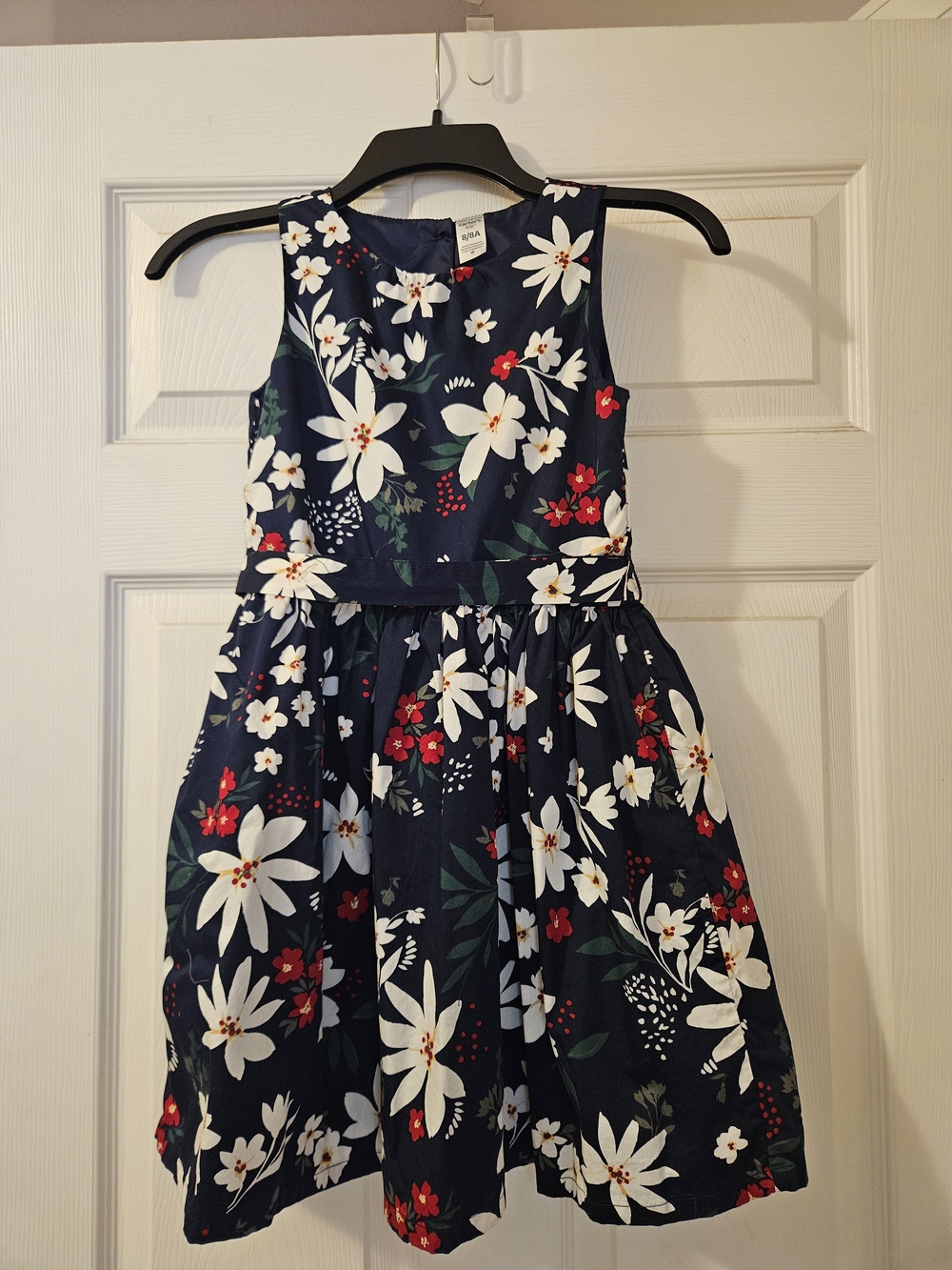 Carter's Navy Floral Dress
